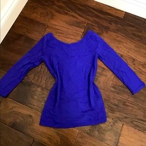 NWT J.Crew blue long sleeve shirt